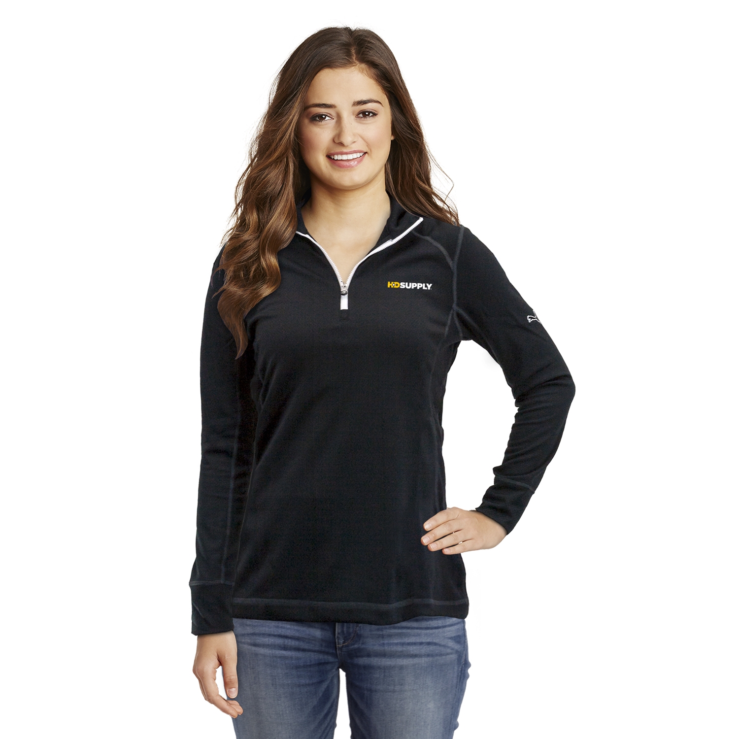 HD Supply Branded Merchandise Store LADIES PUMA GOLF TECH 1/4 ZIP