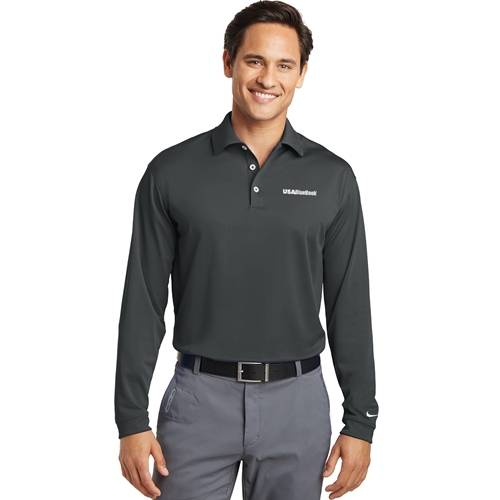 NIKE DRYFIT STRETCH TECH L/S POLO