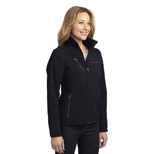 LADIES WELDED SOFT SHELL JACKET