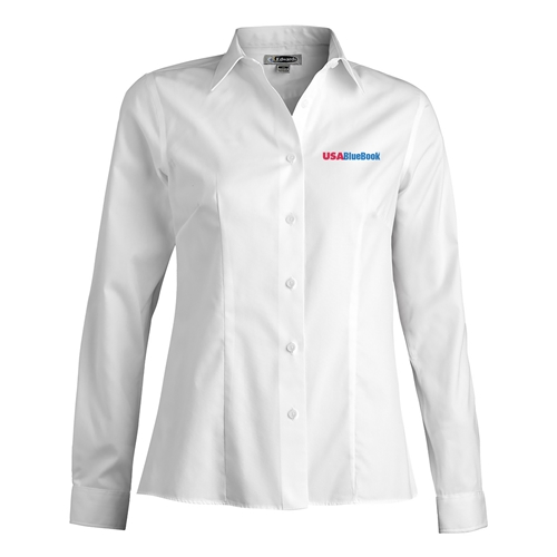 LADIES WRINKLE-FREE LONG SLEEVE BLOUSE