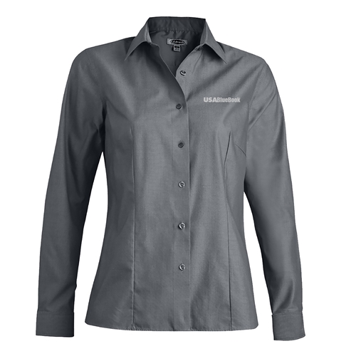 LADIES WRINKLE-FREE LONG SLEEVE BLOUSE