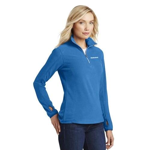 PORT AUTHORITY LADIES MICROFLEECE 1/2-ZIP PULLOVER