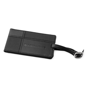 TUSCANY DUO-TEXTURED LUGGAGE TAG