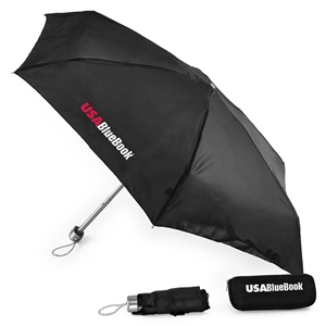 UMBRELLA - FOLDING TRAVEL UMBRELLA WITH CASE