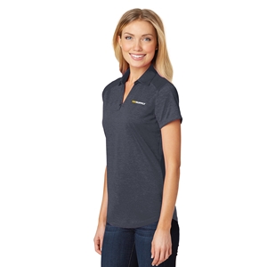 LADIES DIGI HEATHER PERFORMANCE POLO