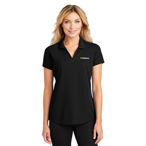 LADIES DRY ZONE GRID POLO