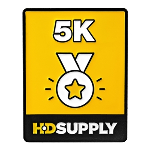 PIN - 5K MEDAL - 1.5"