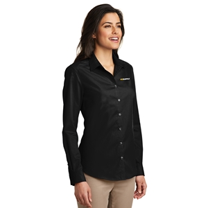 LADIES CAREFREE POPLIN SHIRT